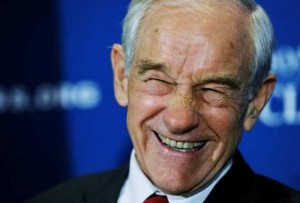 Ron Paul Laughint