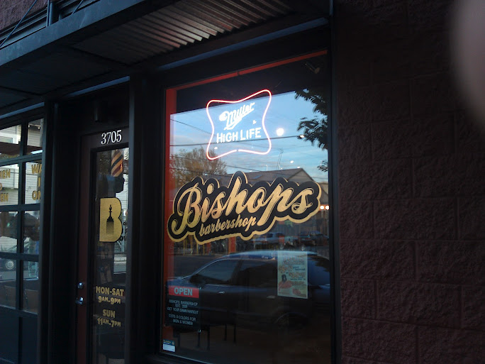 Bishops Barber Shop, Portland Oregon