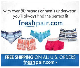 Stalking Underwear Ad