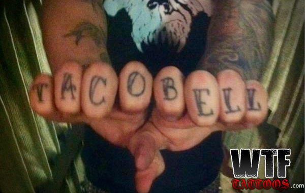 Taco Bell Tattoo